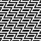 Seamless pattern with zigzag blak stripes, modern stylish image.