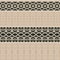 Seamless patterned background with openwork elements of different size