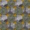 Seamless pavement pattern of rounded squares with marbled structure