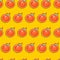 Seamless Peach Pattern