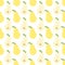 Seamless pear pattern.