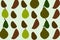 Seamless Pear Pattern - Beautiful Fruit Design for Kitchen and Food Backgrounds