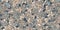 Seamless pebble mosaic organic floor pattern. Vector background