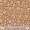 Seamless pebbles stones brown with transparent background