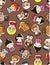 Seamless people pattern