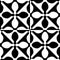 Seamless Petal and Square Pattern