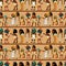 Seamless pharaoh pattern