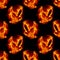 Seamless Phoenix Fire bird background