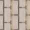 Seamless photo texture of concrete walkway bricks