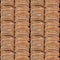 Seamless photo texture of stack of Dutch roof tile