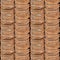 Seamless photo texture of stack of Dutch roof tile