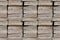 Seamless photo texture of stacks of concrete panels