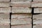 Seamless photo texture of stacks of concrete panels