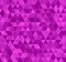 Seamless pink abstract pattern. Geometric purple print composed of triangles and polygons. Bright rose background.