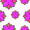 Seamless Pink flower pattern background vector Ipad Pro Procreate drawing