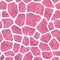 Seamless pink giraffe skin pattern. Glamorous giraffe skin print