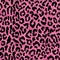 Seamless pink leopard skin pattern. Glamorous leopard skin print