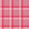Seamless pink tartan pattern fabric.