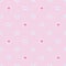 Seamless pink vector envelopes and talking bubbles pattern