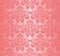 Seamless pink wallpaper - Ornament with roses