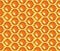 Seamless pixel honeycomb background. Vector