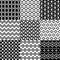 Seamless pixel patterns set