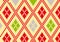Seamless pixel retro pattern and folk art design, traditional embroidery of Thailand,flat line vector and illustration.