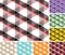 Seamless plaid patterns