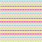 seamless polka dot circle pattern vector graphic rainbow beach colors