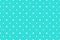 Seamless polkadot pattern with big and small dots. Repeated polka dot ornament with light dots on blue background