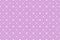 Seamless polkadot pattern on violet background. Repeated polka dot ornament with big and small dots