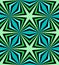 Seamless Polygonal Blue and Green Pattern. Geometric Abstract Background. Suitable for textile, fabric, packaging and web design.