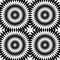 Seamless Polygonal Monochrome Pattern.