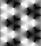 Seamless Polygonal Monochrome Pattern.