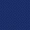 Seamless porcelain indigo blue and white vintage stitched sashiko japanese kimono pattern vector