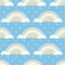 Seamless Pretty Rainbow Wallpaper Pattern