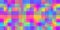 Seamless psychedelic rainbow heatmap gradient gingham checker square mosaic pattern background texture