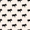 seamless puppy pattern