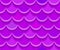 Seamless purple clay roof tiles. Vector pattern