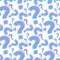 seamless question pattern and background vector illustration