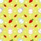 Seamless rabbit pattern