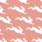 Seamless rabbit pattern to Easter holiday.Vector illustration
