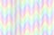 Seamless rainbow guilloche lines pattern. Multicolored wavy line texture wallpaper, magic flow vector background
