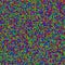 Seamless rainbow mosaic pattern