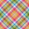 Seamless rainbow striped diagonal pattern
