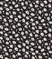 Seamless and random black&white tiny flowers pattern.