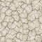 Seamless realistic pattern. Imitation print of dry soil of desert. Brown crack on grey background.