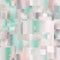 Seamless rectangle geo tile mosaic pattern swatch