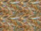 Seamless Rectangle Tile, 4 Combined Together for Visual Effect, Nature Twirly Wavy Style, Main Colors Multi, Earthly, Unique