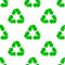 Seamless recycling pattern